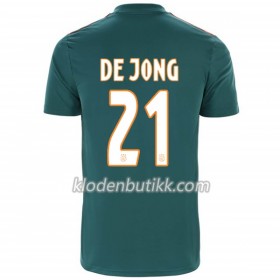 AFC Ajax Frenkie de Jong 21 Borte Fotballdrakt 2019-2020 Kortermet